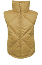 Bomina Tiger's Eye Puffer Waistcoat