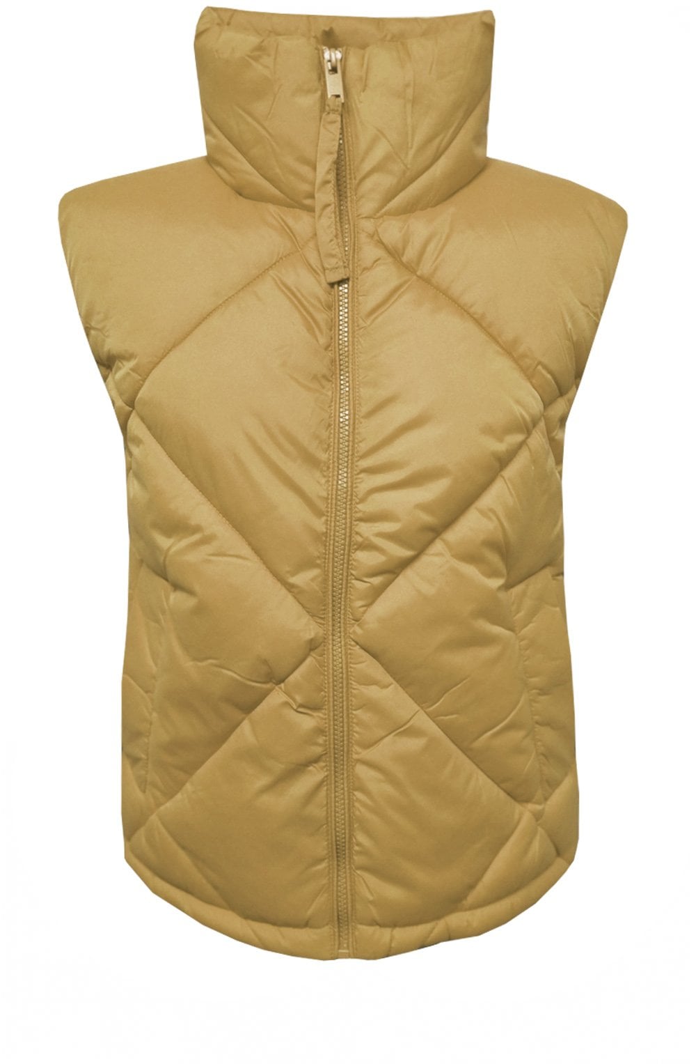 Bomina Tiger's Eye Puffer Waistcoat