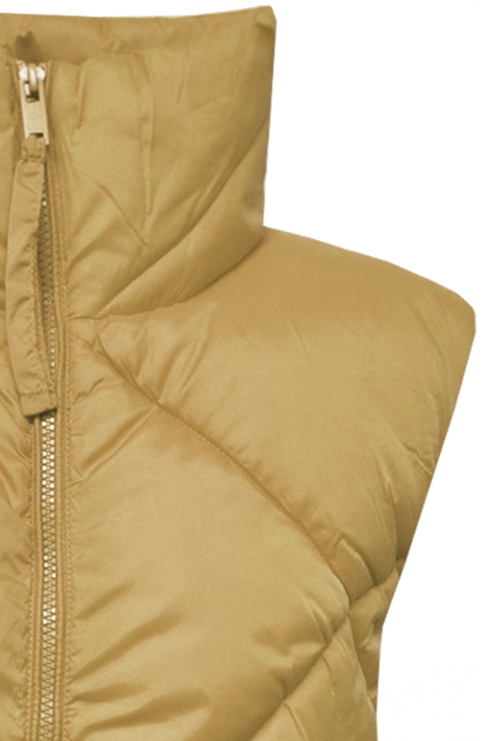 Bomina Tiger's Eye Puffer Waistcoat