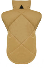 Bomina Tiger's Eye Puffer Waistcoat