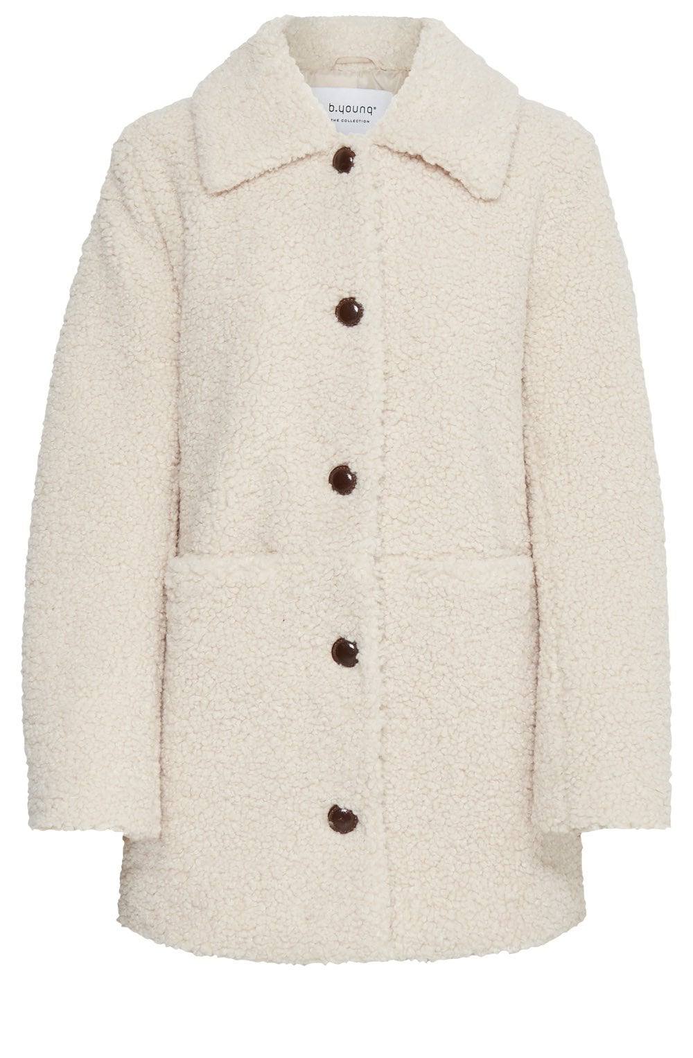 Cadence Cream Teddy Coat