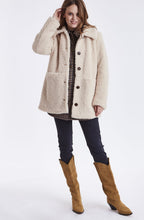 Cadence Cream Teddy Coat