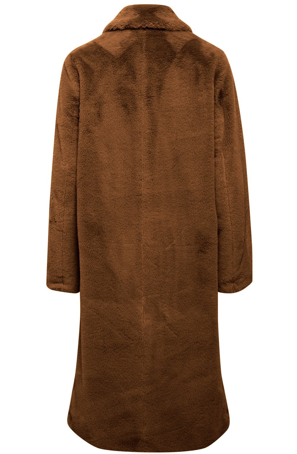 Calino Chicory Coffee Faux Fur Coat