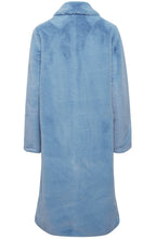 Calino Provence Blue Faux Fur Coat