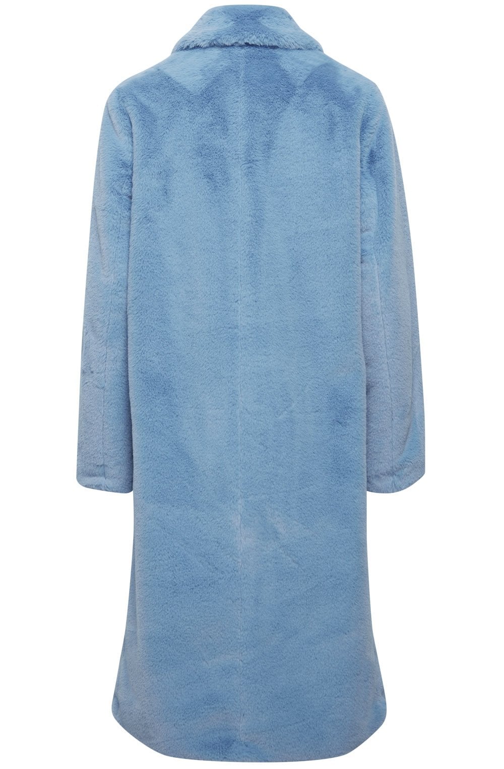Calino Provence Blue Faux Fur Coat