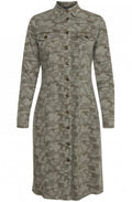 Camouflage Shirt Dress