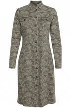 Camouflage Shirt Dress