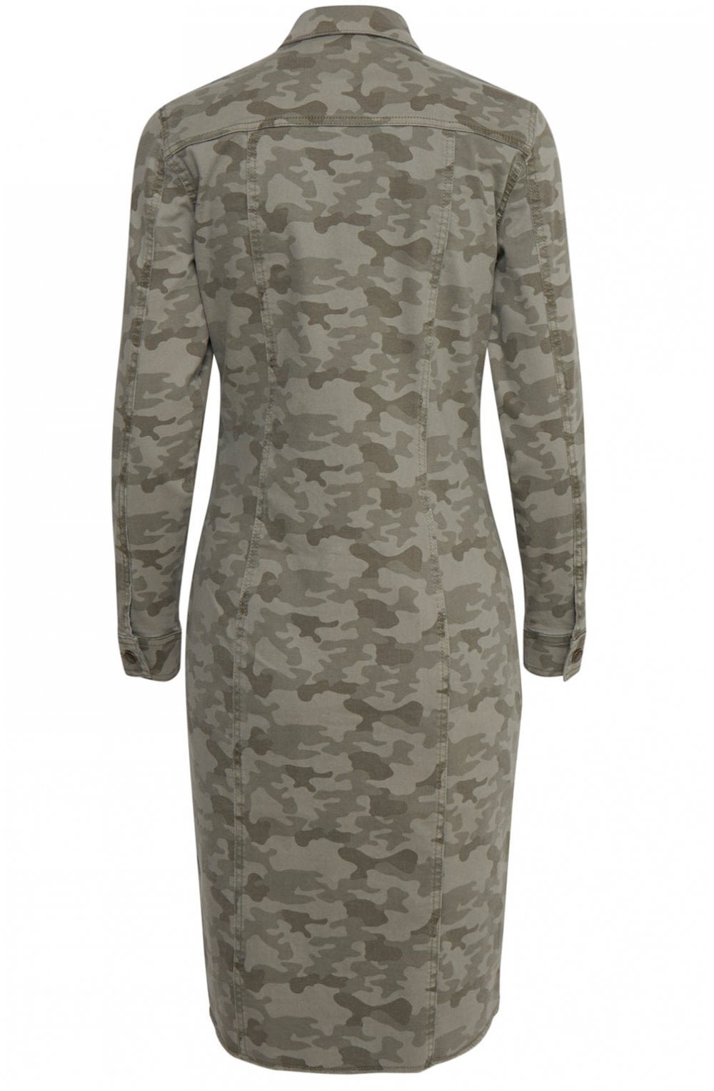 Camouflage Shirt Dress