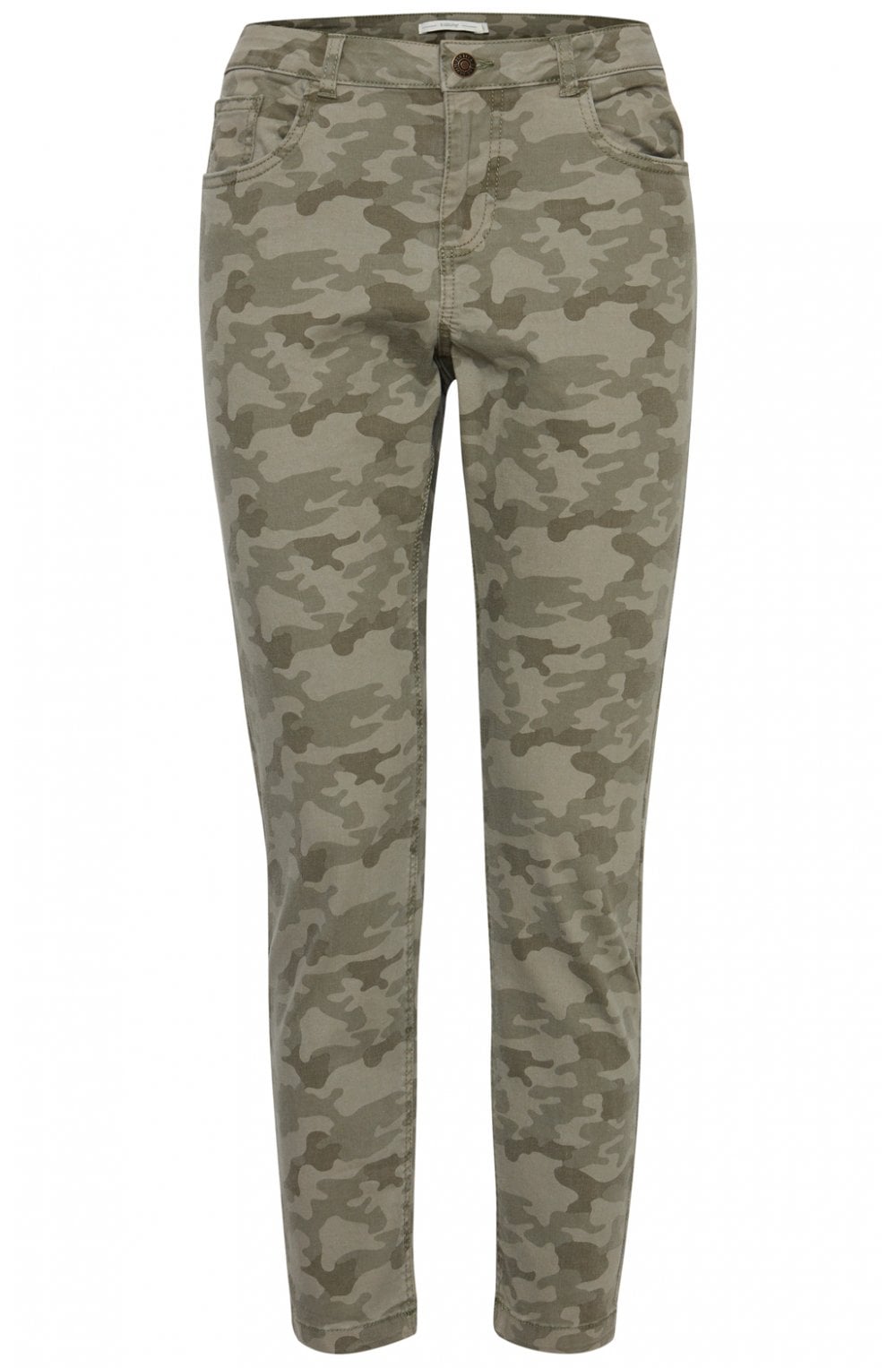 Camouflage Slim Leg Jeans