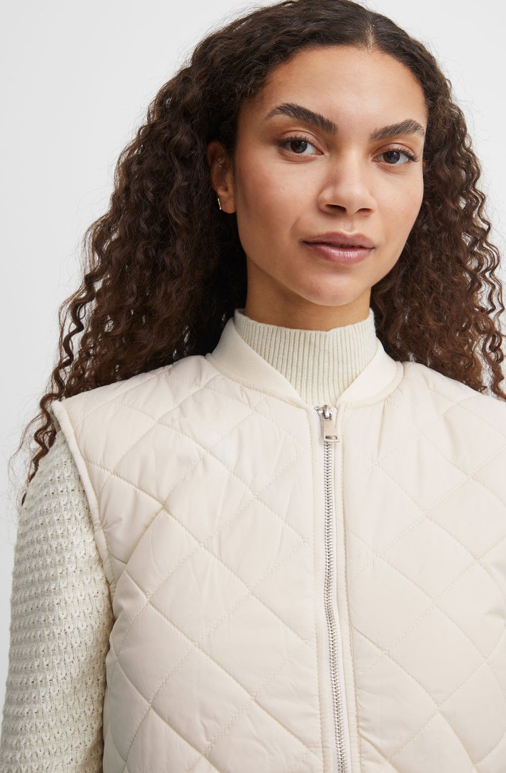 Canna Birch Quilted Waistcoat