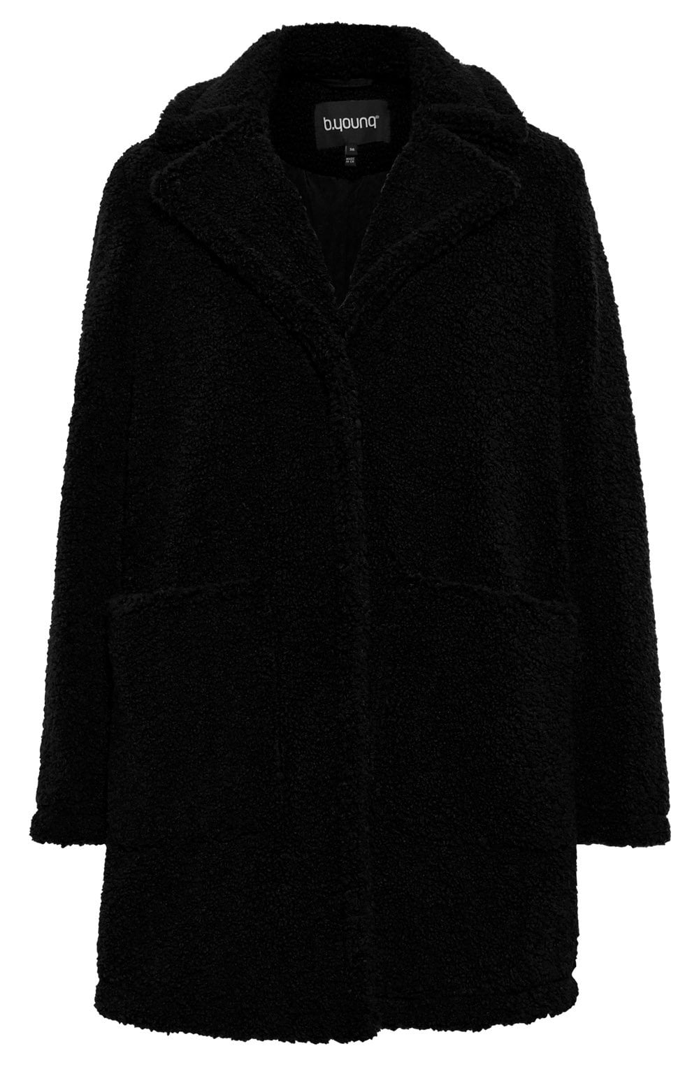 Canto Black Teddy Coat