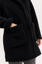 Canto Black Teddy Coat