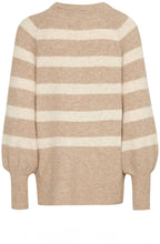 Cement Melange Button Detail Omea Jumper
