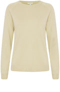 Cement Melange Fine Knit Jumper