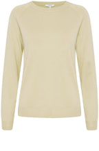 Cement Melange Fine Knit Jumper
