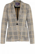 Check Print Tailored Jacket