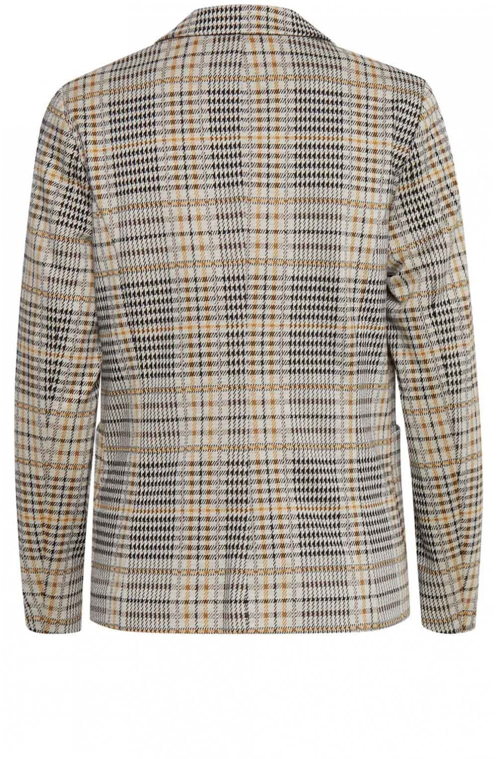 Check Print Tailored Jacket