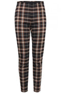 Check Print Trousers