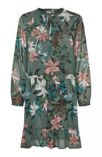 Chiffon Floral Swing Dress