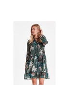 Chiffon Floral Swing Dress