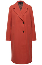 Cilia Aurora Red Double Button Coat