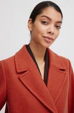 Cilia Aurora Red Double Button Coat
