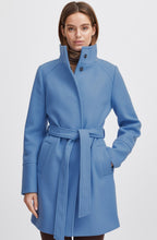 Cilia Provence Blue Belted Coat