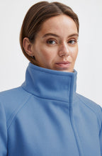 Cilia Provence Blue Belted Coat