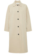 Collared Humus Long Coat