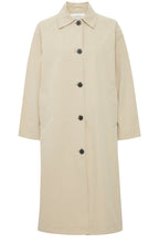 Collared Humus Long Coat