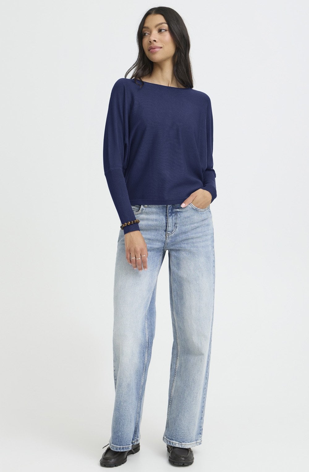 Copenhagen Night Bat Wing Oversized Jumper