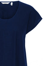 Copenhagen Night Linen Mix Blouse
