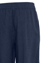 Copenhagen Night Linen Mix Cropped Trousers