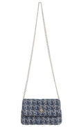 Copenhagen Night Textured Tweed Quilted Bag