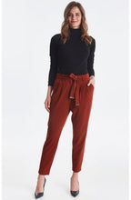 Copper High Waisted Trousers