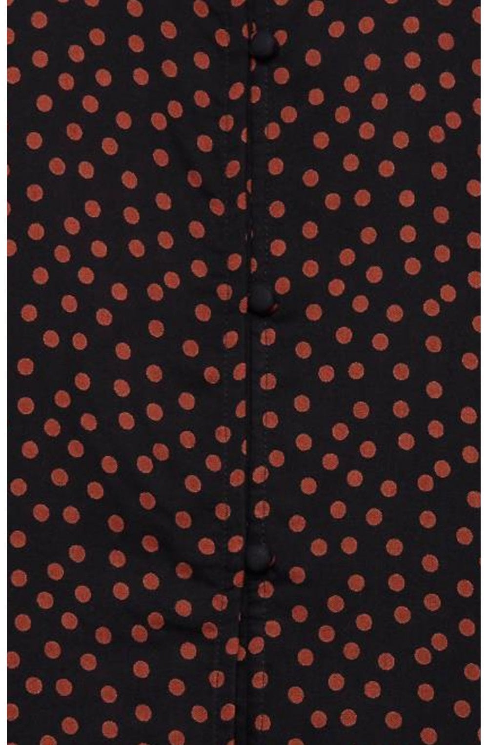 Copper Spot Print Blouse