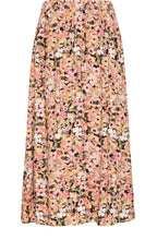 Coral Blush Button Down Skirt