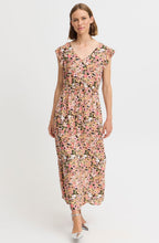 Coral Blush Joella Frill Maxi Dress