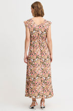Coral Blush Joella Frill Maxi Dress