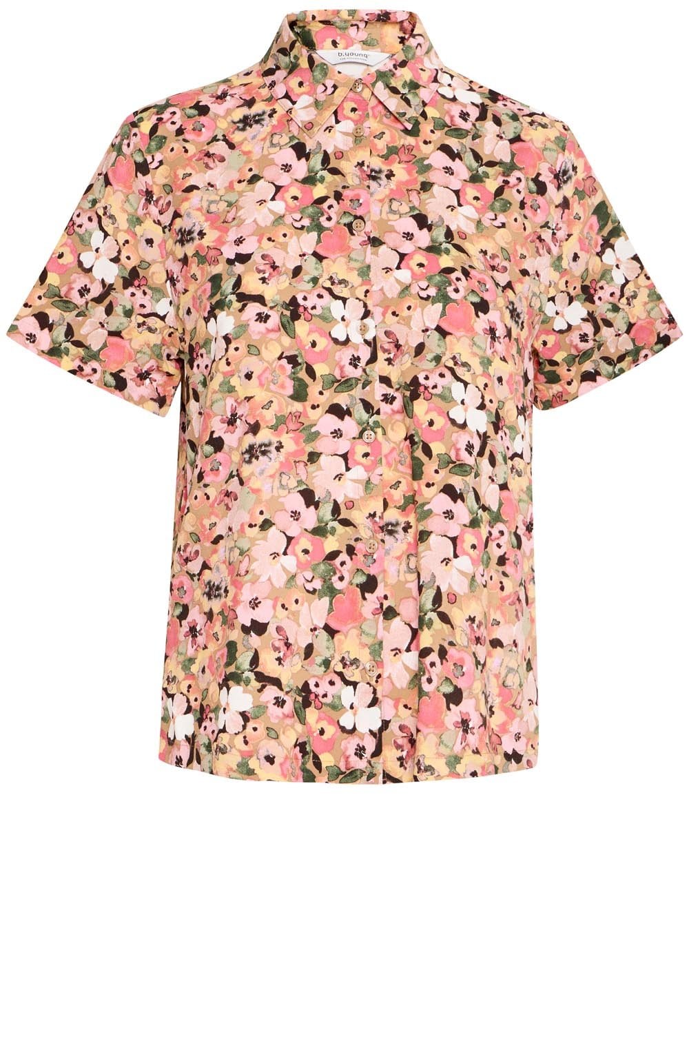 Coral Blush Short Sleeved Shirt