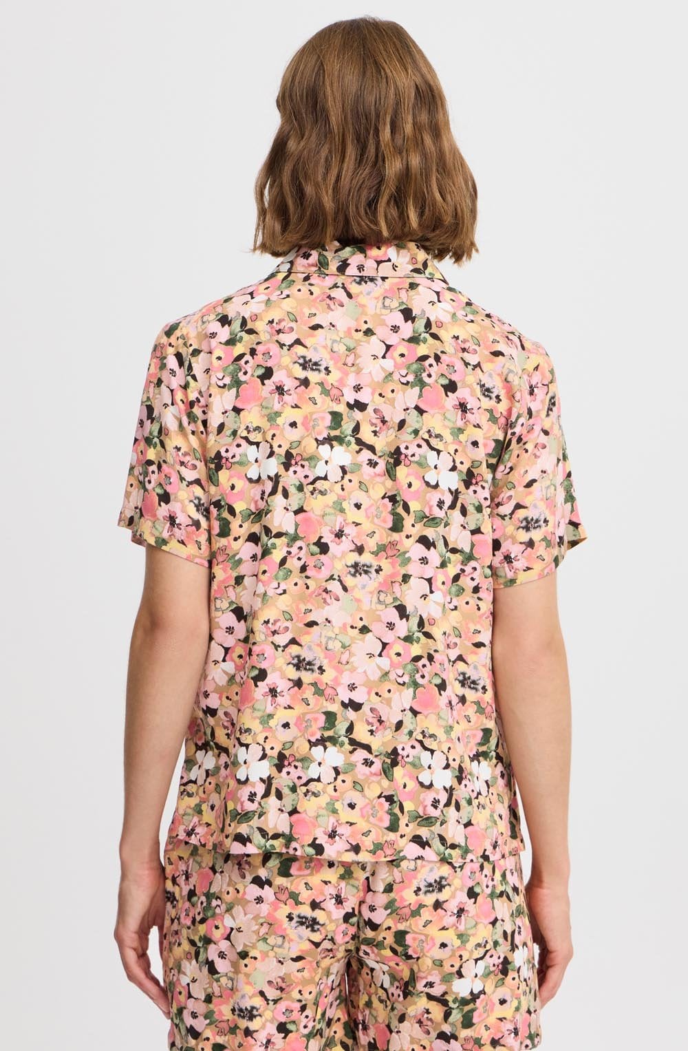 Coral Blush Short Sleeved Shirt