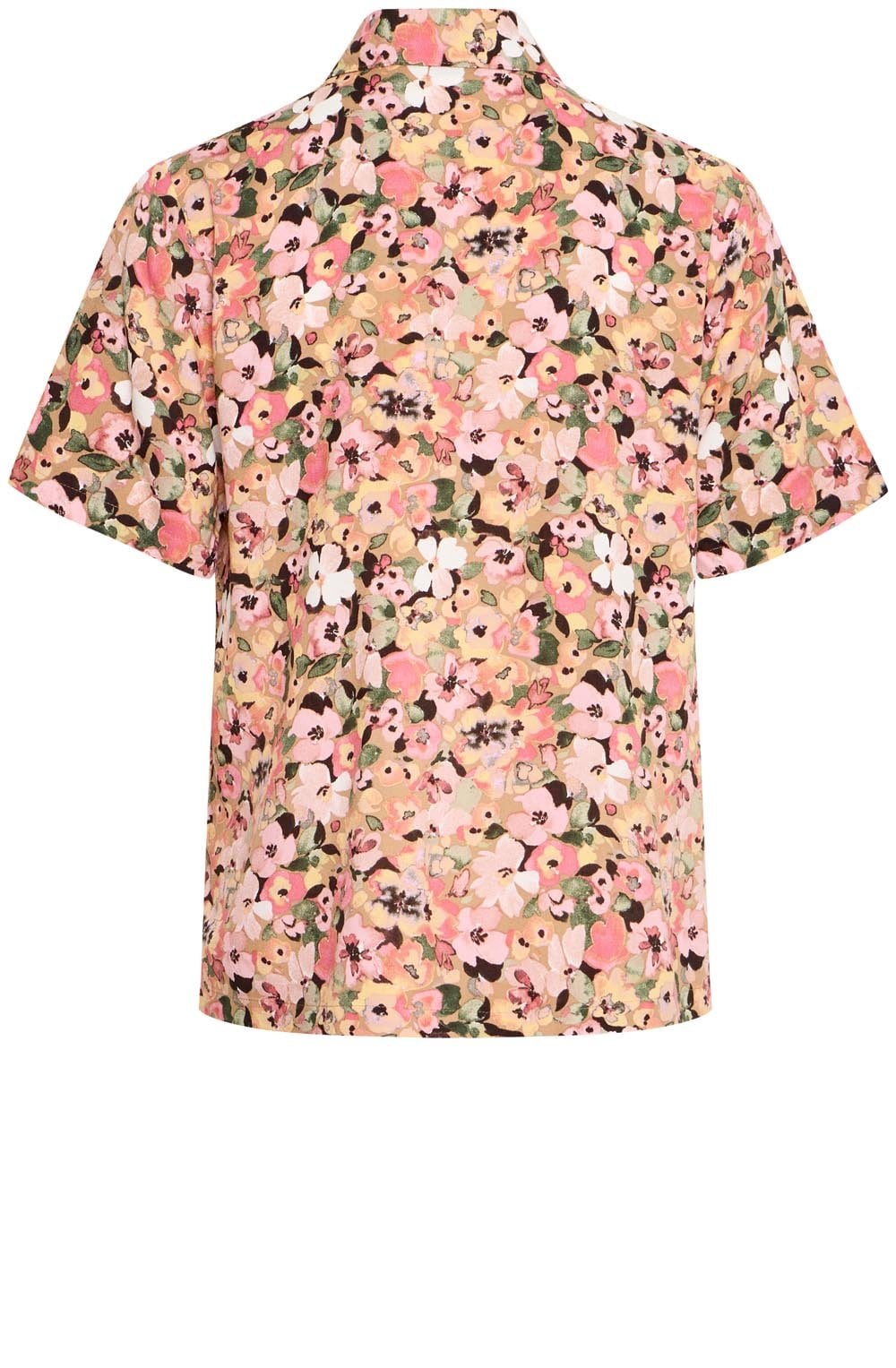 Coral Blush Short Sleeved Shirt