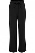 Danta Black Drawstring Casual Trousers