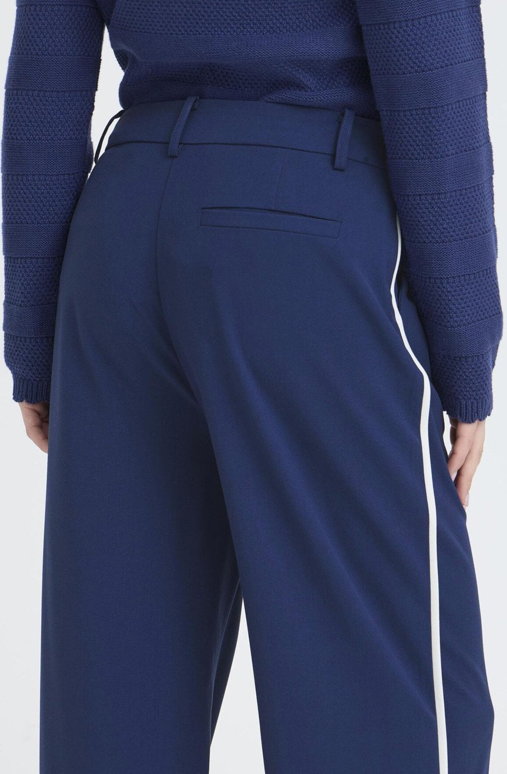 Danta Medieval Blue Wide Leg Trousers