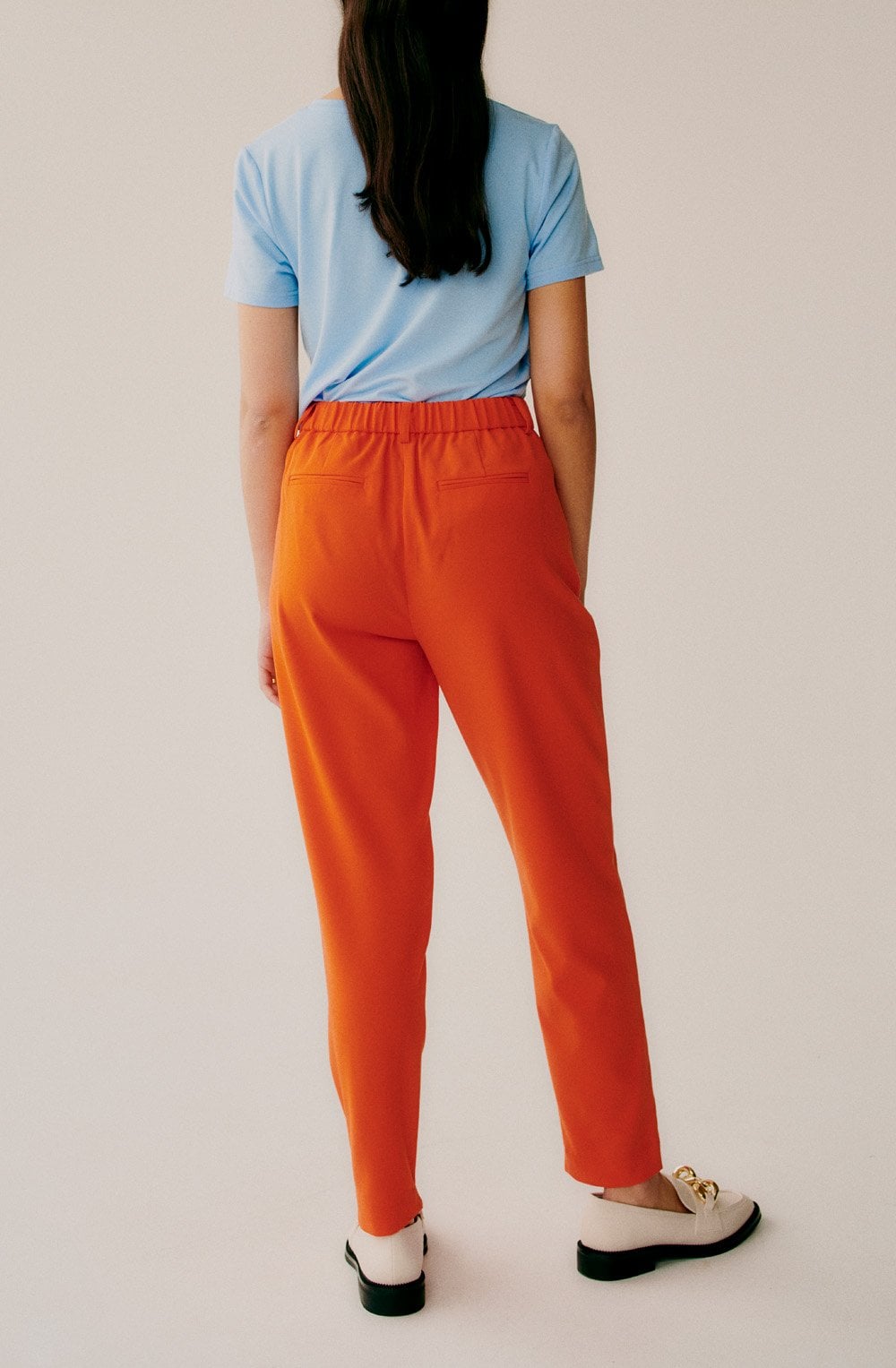 Danta Orangeade Ankle Length Trousers