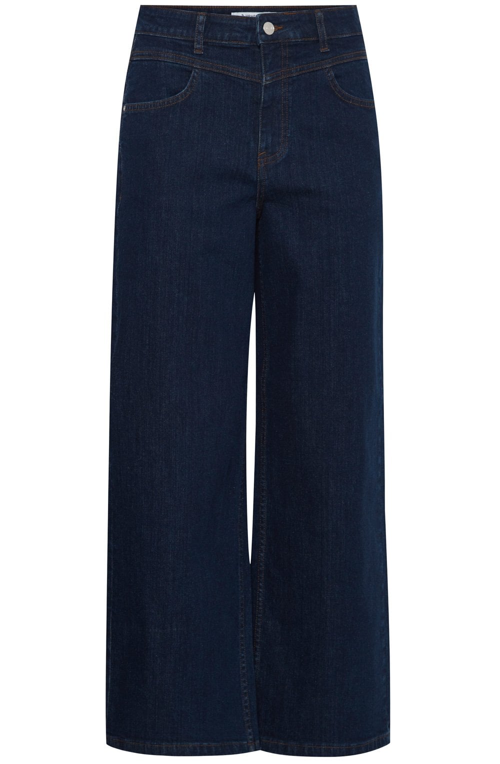 Dark Blue Denim Komma Wide Leg Jeans