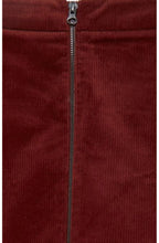 Dark Copper Cord Skirt