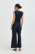 Dark Sapphire Pinstripe Tailored Waistcoat