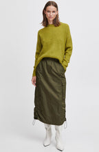 Datine Olive Night Cargo Skirt