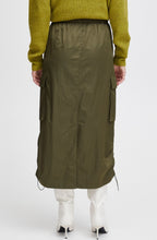 Datine Olive Night Cargo Skirt